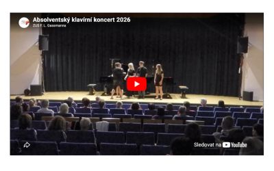 Klávírní absolventský koncert
