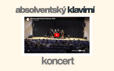 Klávírní absolventský koncert